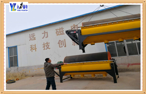 小型磁選機，臨朐小型磁選機_單筒臨朐小型磁選機磁場一般為多少_磁塊如何排列